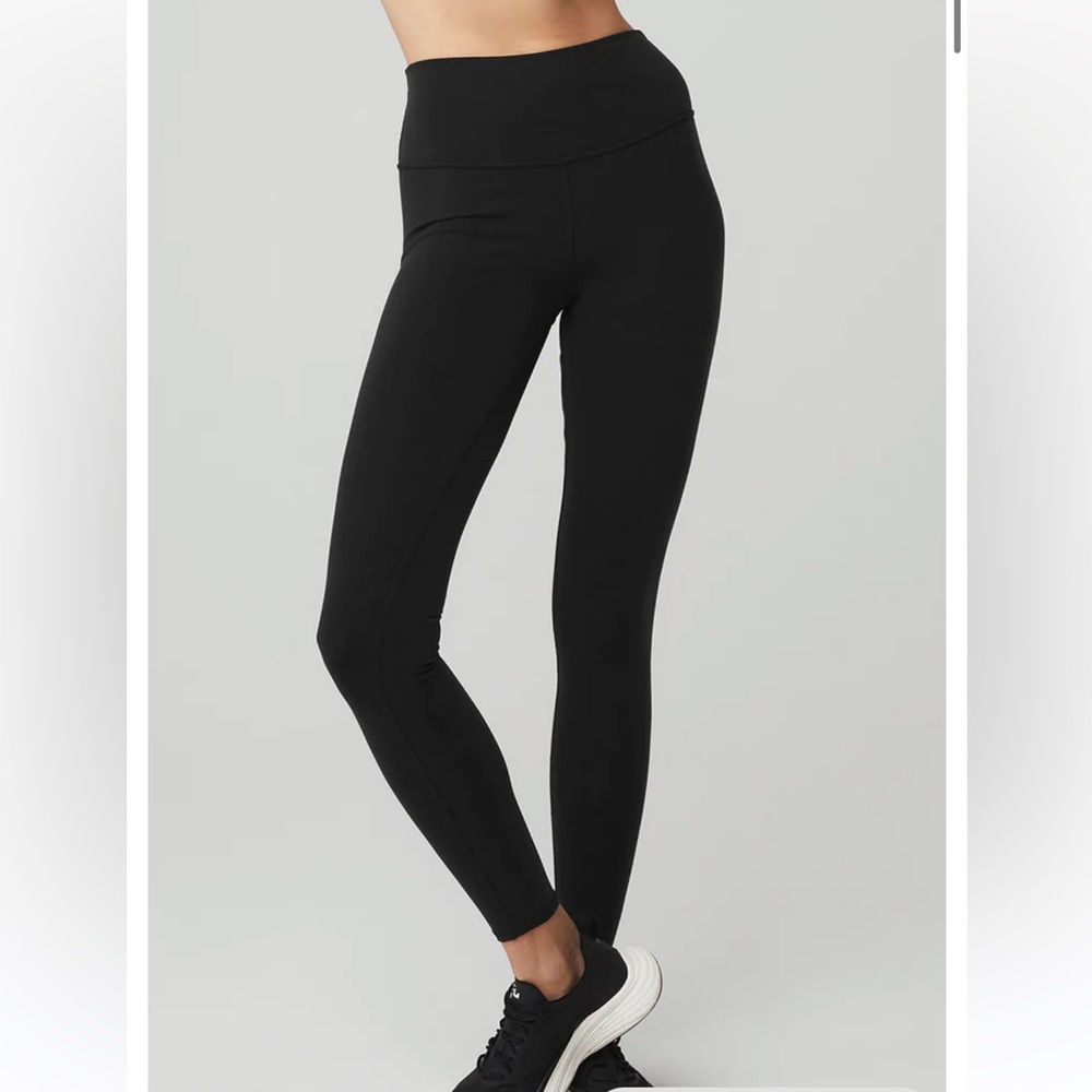 Alo black high waisted leggings